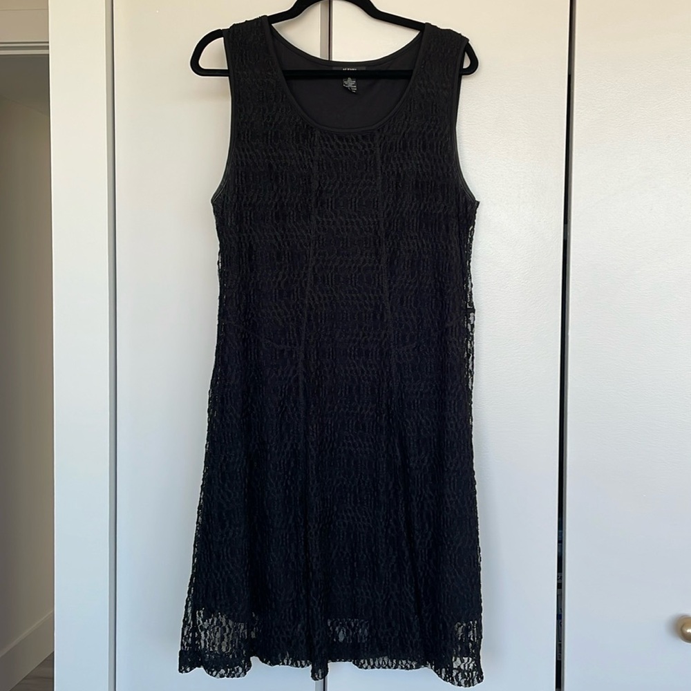 Black Alfani lacy dress